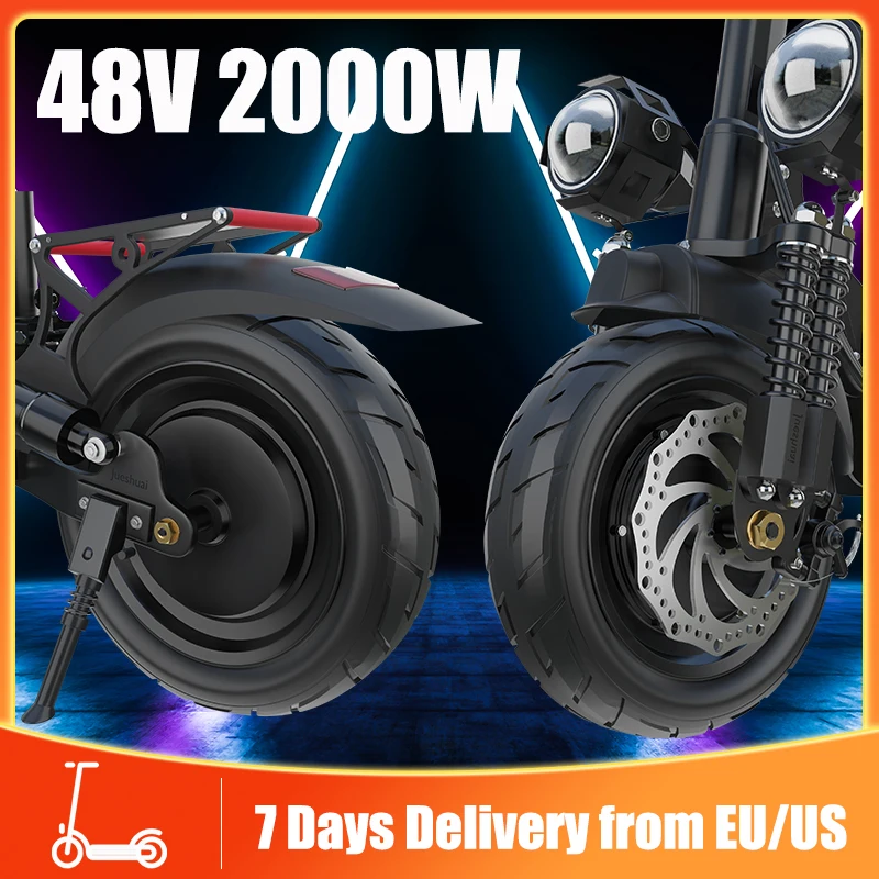 

Foldable Electric Scooter 2000w Dual Motor 60KM/H Fast E Scooter 48V 18AH Lithium Battery Scooter Elecric EU USA 7 Days Delivery