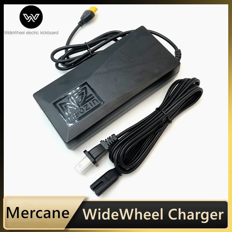 Original Charger Parts for Mercane WideWheel Pro Electric Scooter 100-240V AC/DC Adapter and US/EU plug Charger Replacement