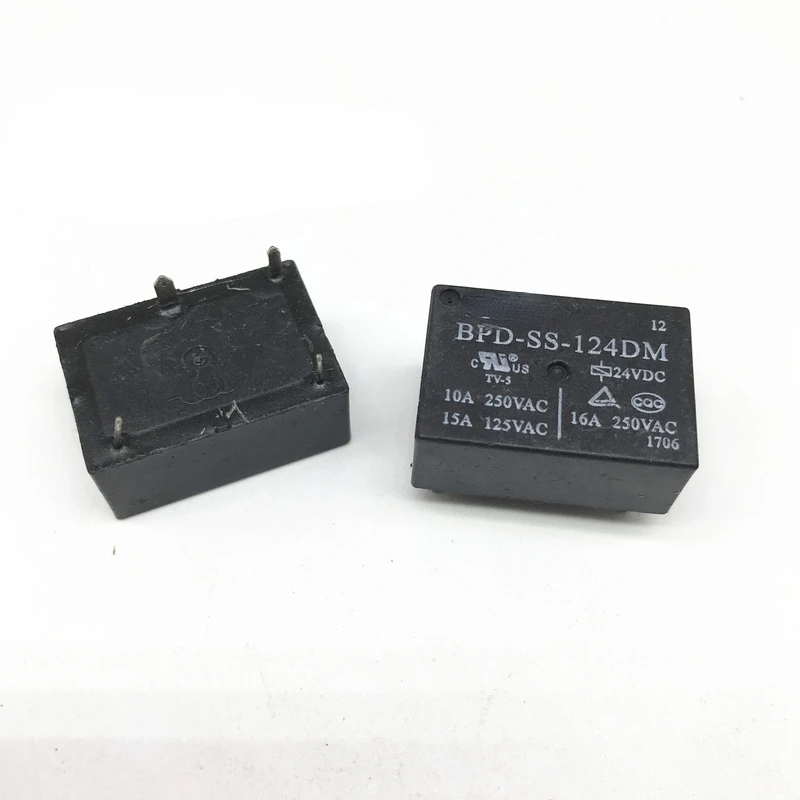 

1 шт. BPD-SS-124DM 24VDC AFE 16A 4-контактное реле 7520-24V HM808F