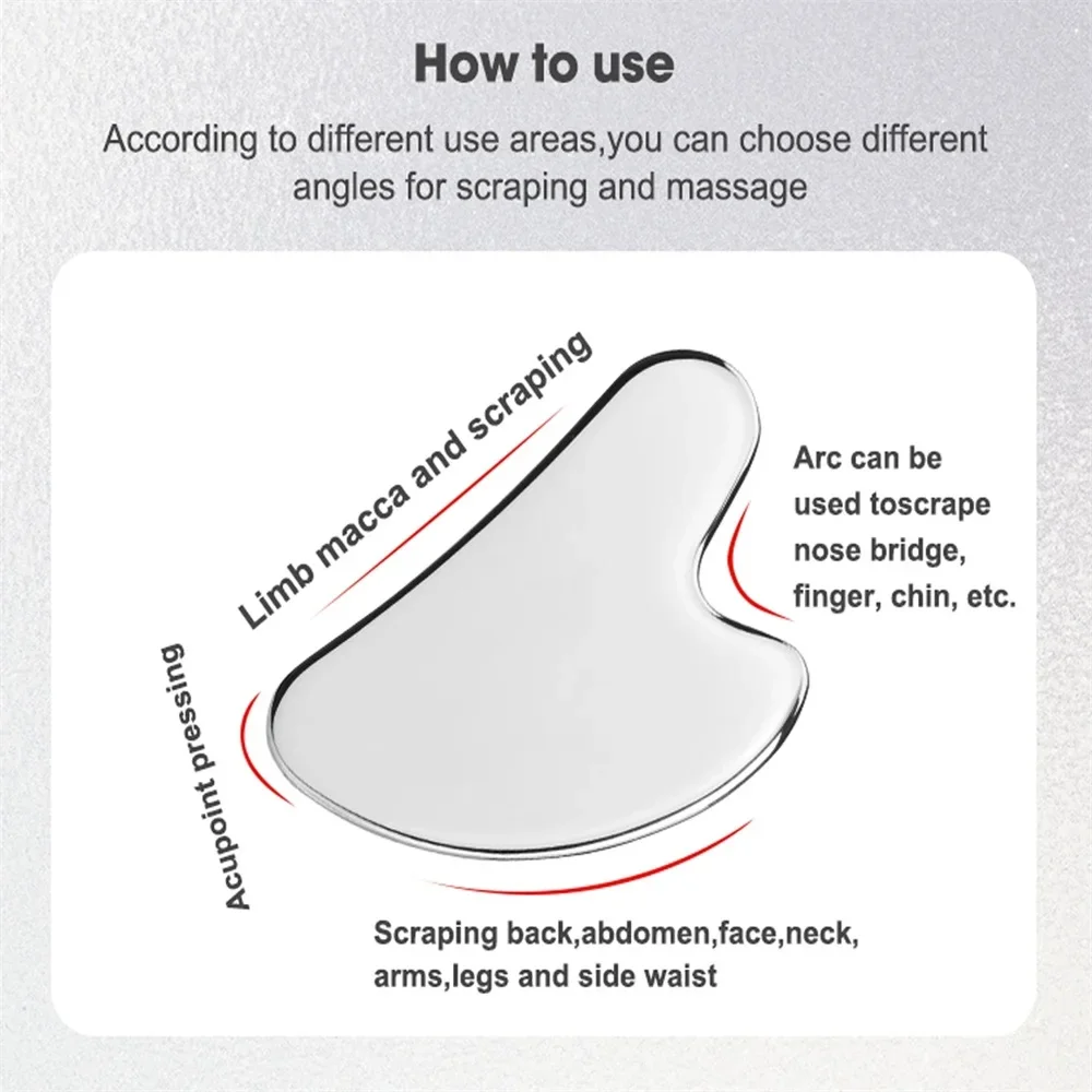 Gua Sha-таблица из нержавеющей стали