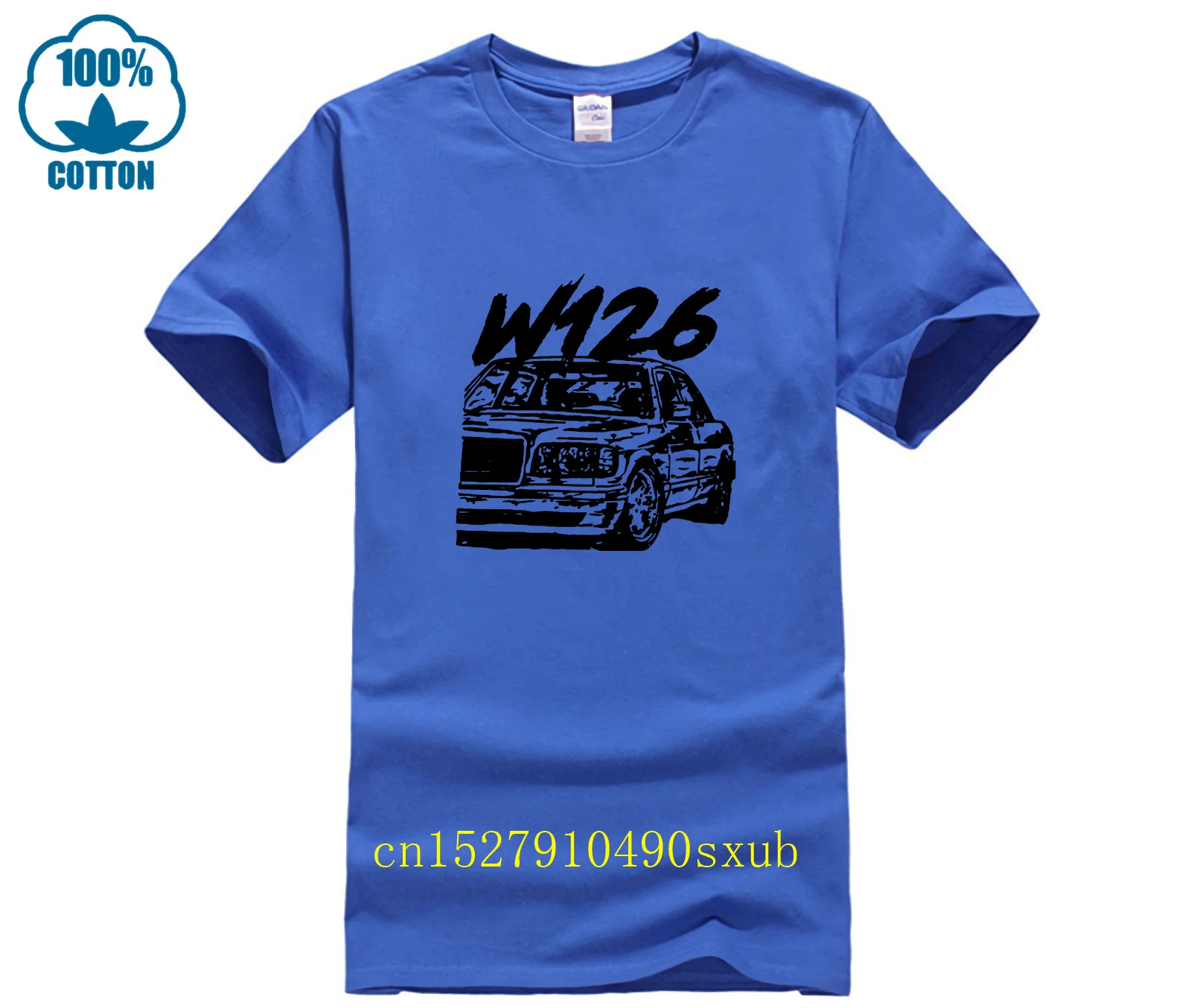Прямая поставка w126 Футболка мужская модная брендовая футболка большого размера