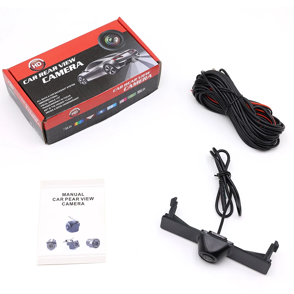 ZJCGO AHD 1080P логотип автомобильная парковочная камера переднего вида