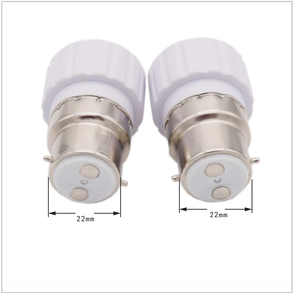 1 шт. белая керамическая лампа B22 на GU10