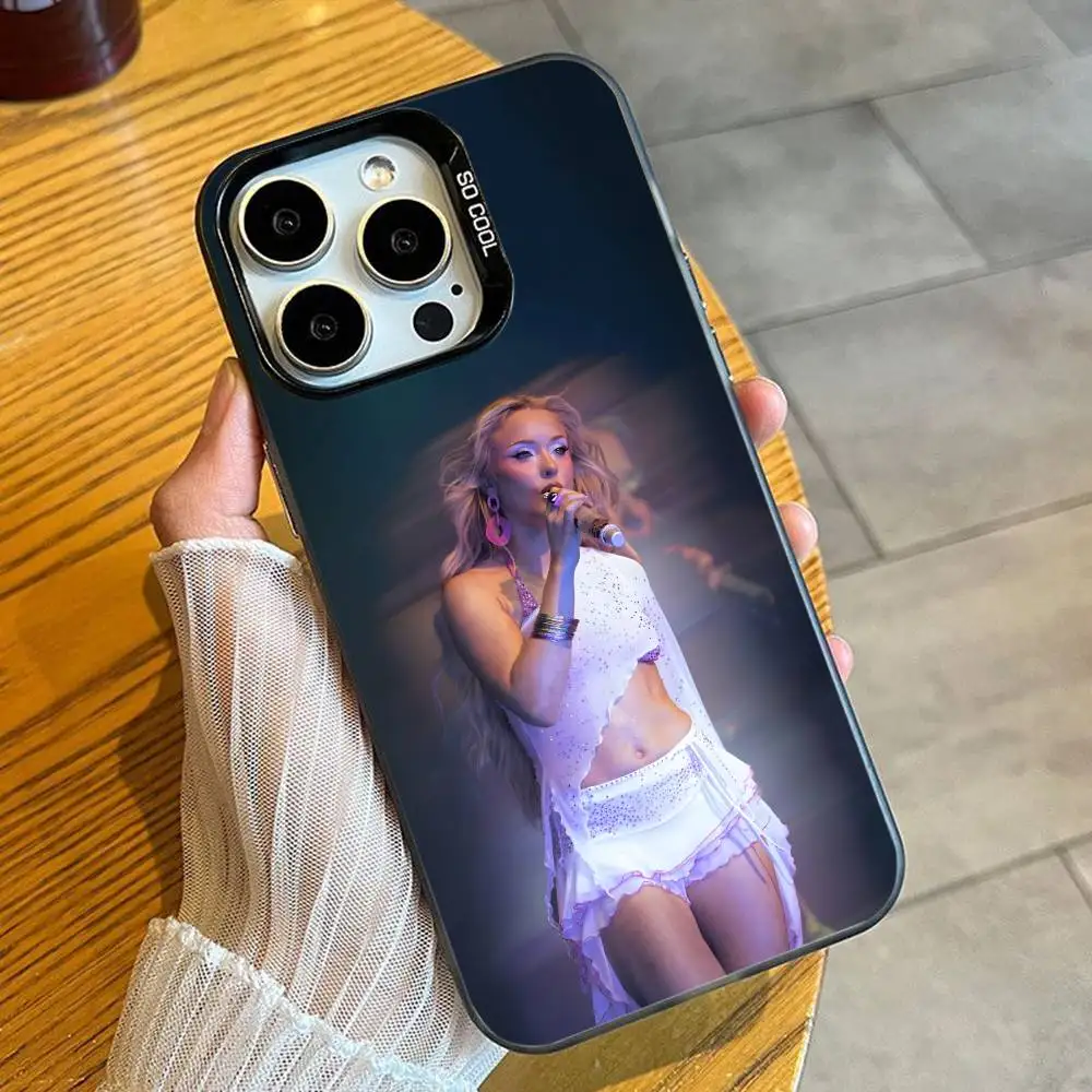Чехол для телефона Midnight Sun Z-Zara L-Larsson для iPhone 16 17 15 14 12 13 Pro Max, черный, противоударный (art.: 3920d894ebcd6) - 3920d894ebcd6
