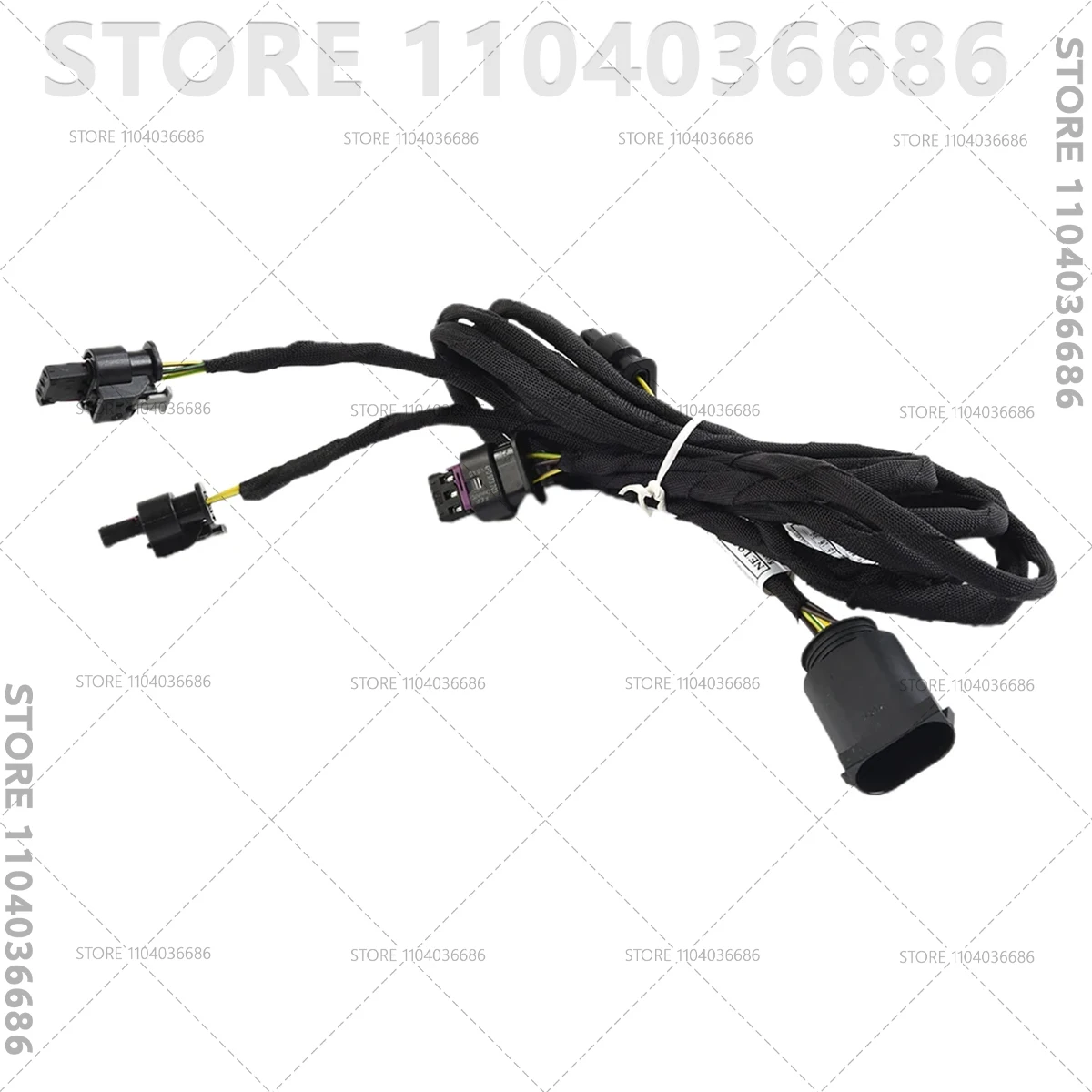 Фото Для 2013-2018 BMW 3/4 серии F30 F31 F32 F33 F34 F80 F82 F83 Жгут проводов датчика парковки переднего бампера PDC Кабель Пластик Металл №5