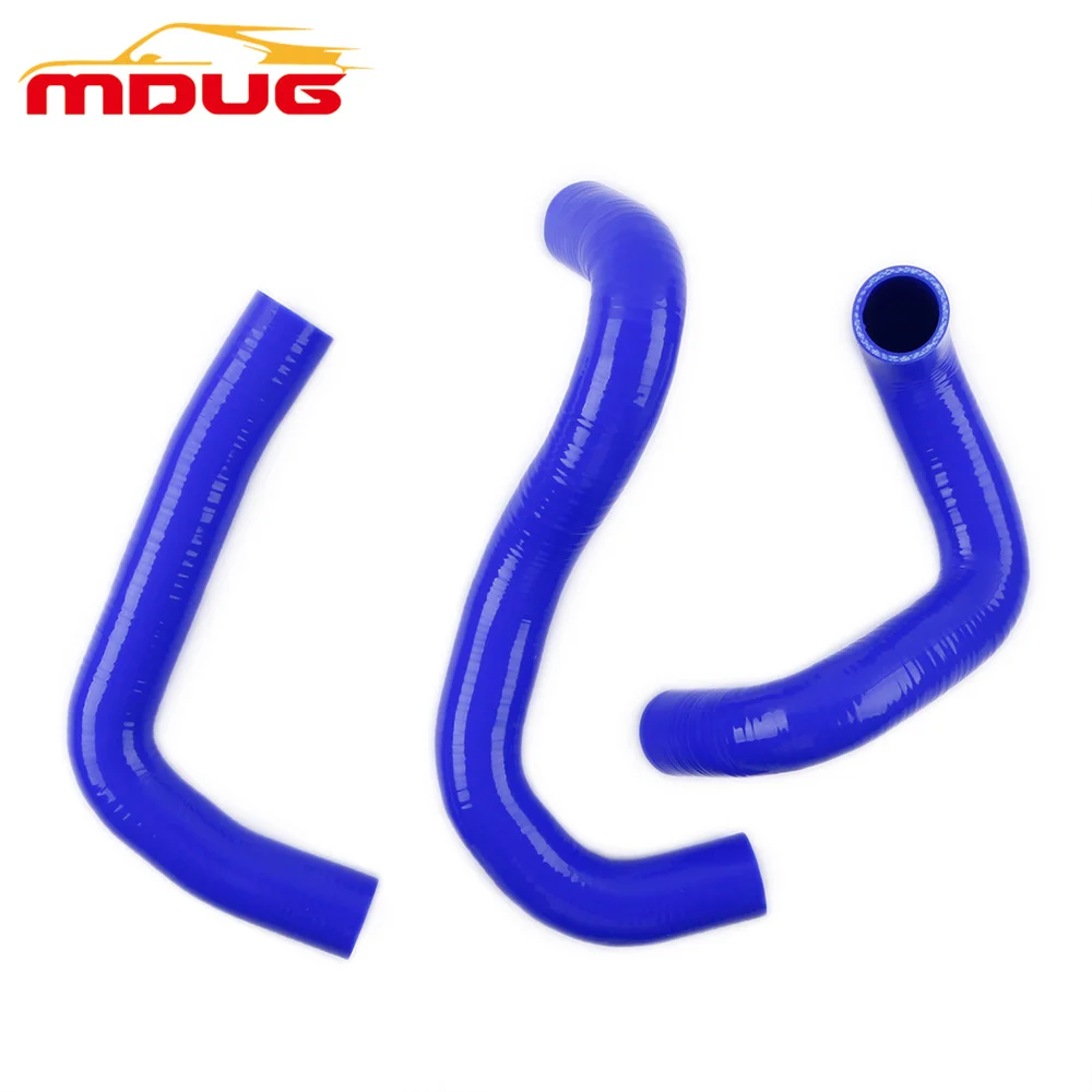Фото Трубка охлаждения MDUG для Toyota Corolla Altis ZRE152 ZRE154 1.8L 2ZR-FE 2009-2015 гг., силиконовый шланг радиатора, комплект из 3 шт. №1
