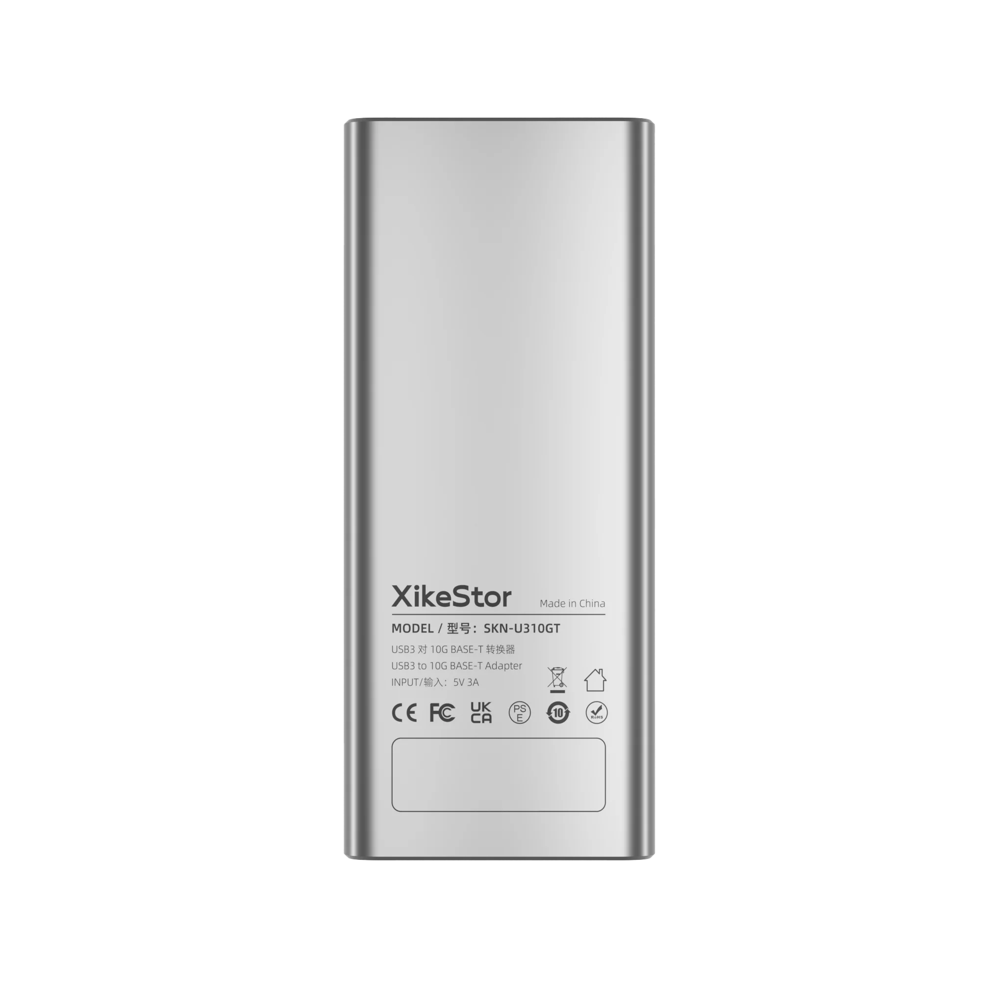 Сетевая карта XikeStor 10 Гбитс USB, адаптер USB 3.2 на RJ45 с чипом RTL8159, внешний сетевой адаптер 10 Гбитс для ноутбуков, настольных ПК, планшетов (art.: 3920dabc89e15) - 3920dabc89e15