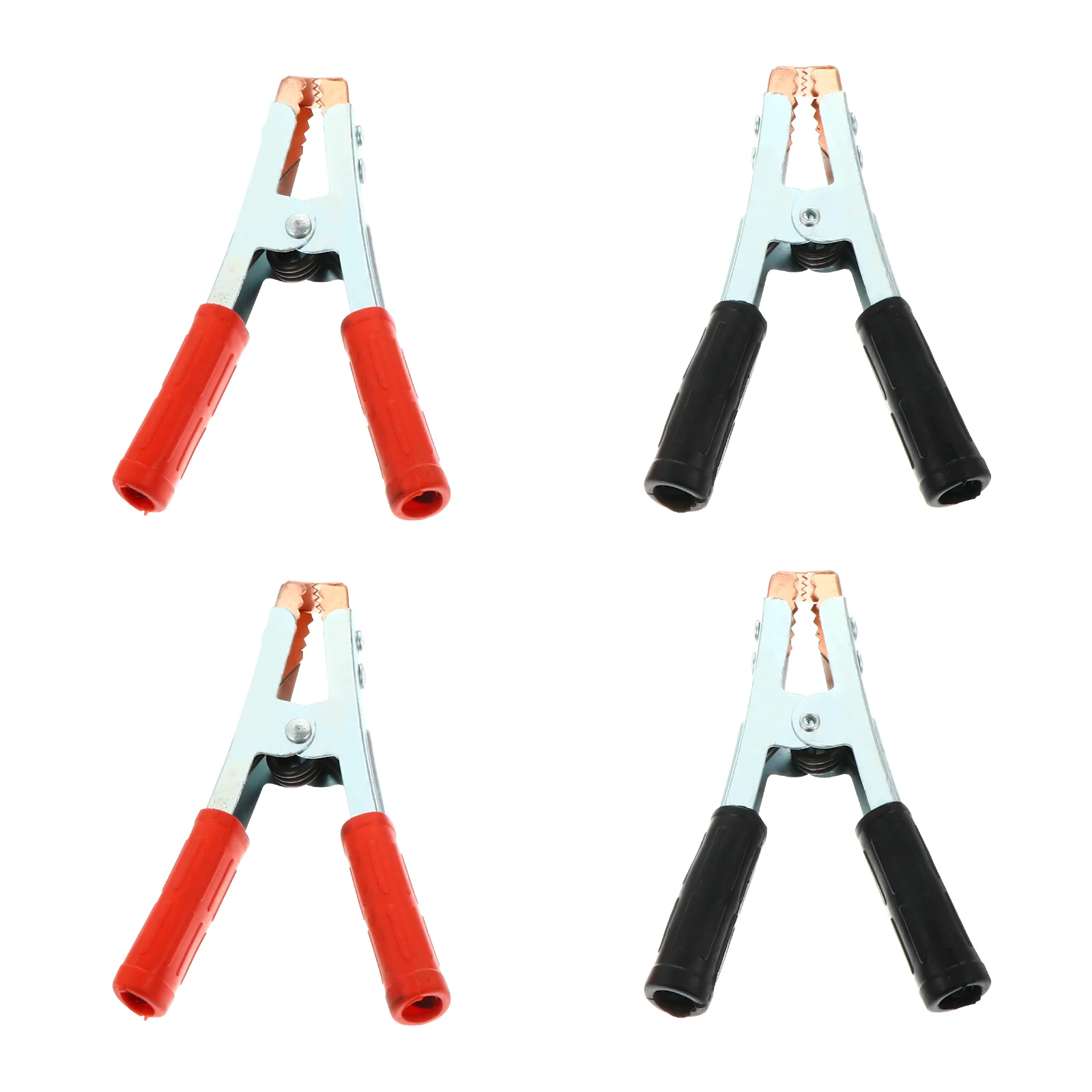 

4 Pcs Cable Charging Clip Auto Electric Test Car Alligator Clamp Probe Copper