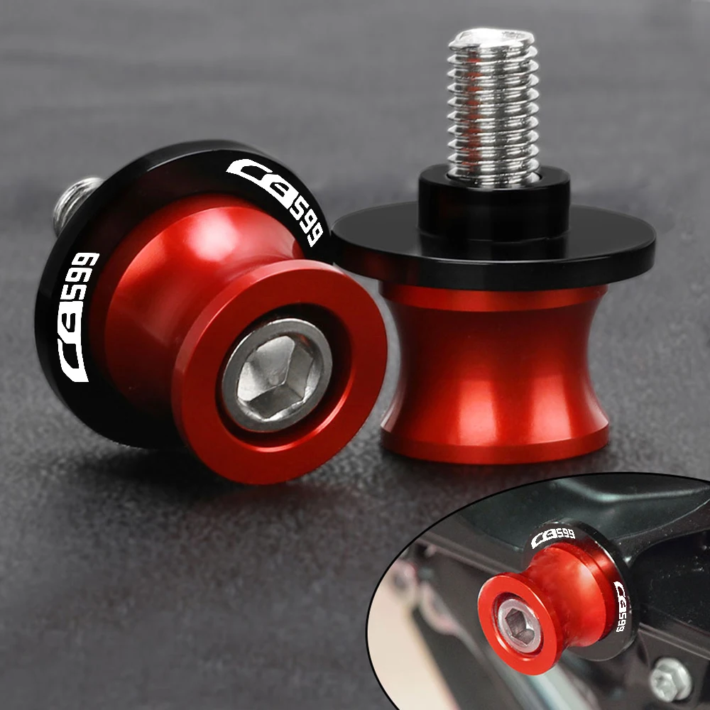 

Motorcycle Swingarm Spools Stand Screws Sliders CNC Accessories FOR HONDA CB 599 CB599 HORNET 1998-2013 2012 2011 2010 2009 2008