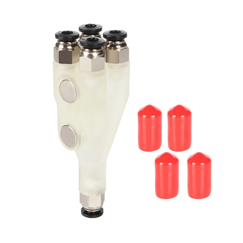 4 в 1 разъеме для легкой подачи нитей 3D-принтеров P1P P1S X1C