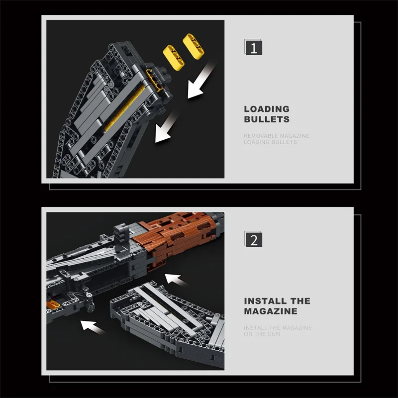 Высокотехнологичный спецназ военный пистолет WW2 оружие русская AK-47 штурмовая