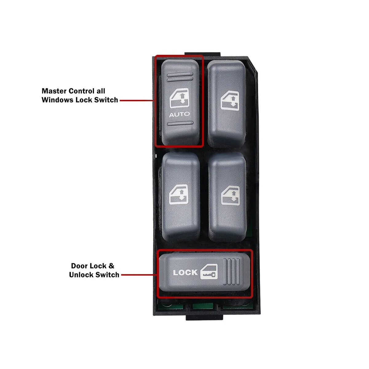 Автомобильный Электрический переключатель окна 15151360 19244658 для Chevrolet Blazer GMC Yukon Sonoma