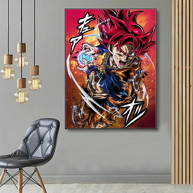 5d Diy Японского Аниме Алмазная Живопись Полная Круглая Дрель Область Наклеивания