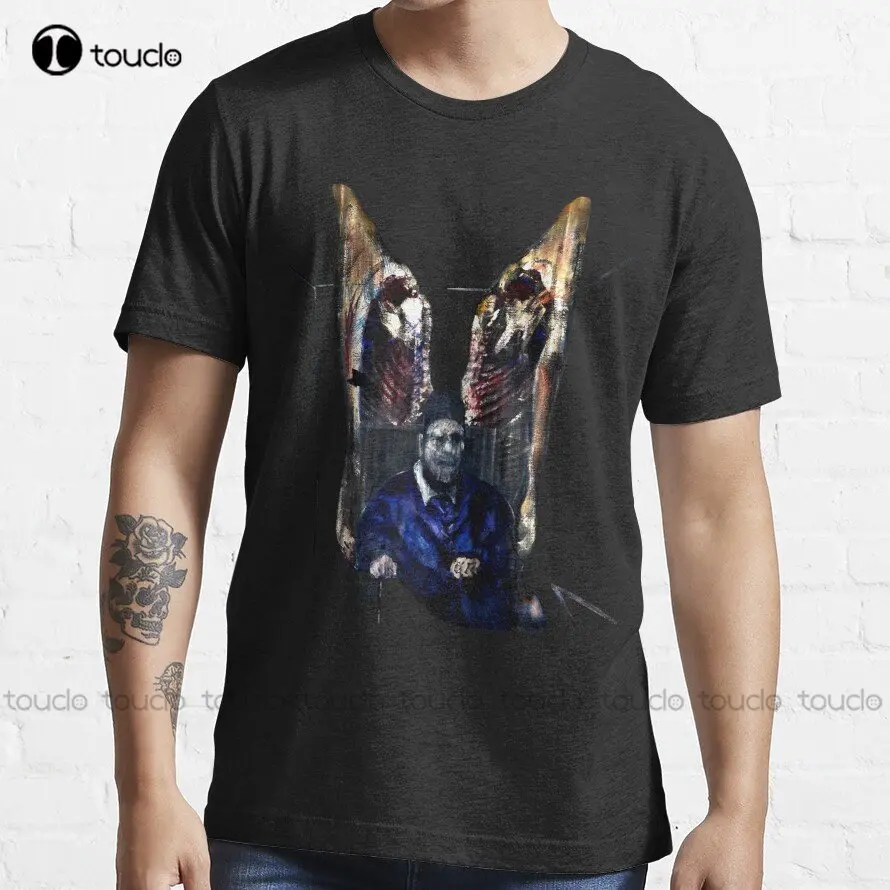 

Figure With Meat Francis Bacon Painting Art Lover Gift T Shirt Or Mask Pope Francis T-Shirt Men'S T-Shirts New Popular Xs-5Xl