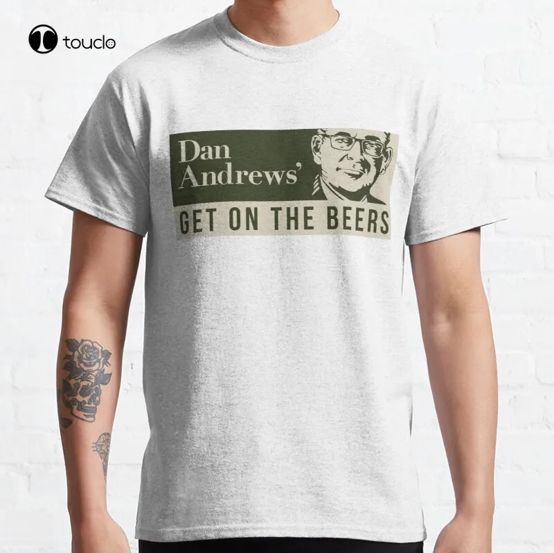 

New Dan Andrews Classic T-Shirt Cotton Tee Shirt S-5Xl