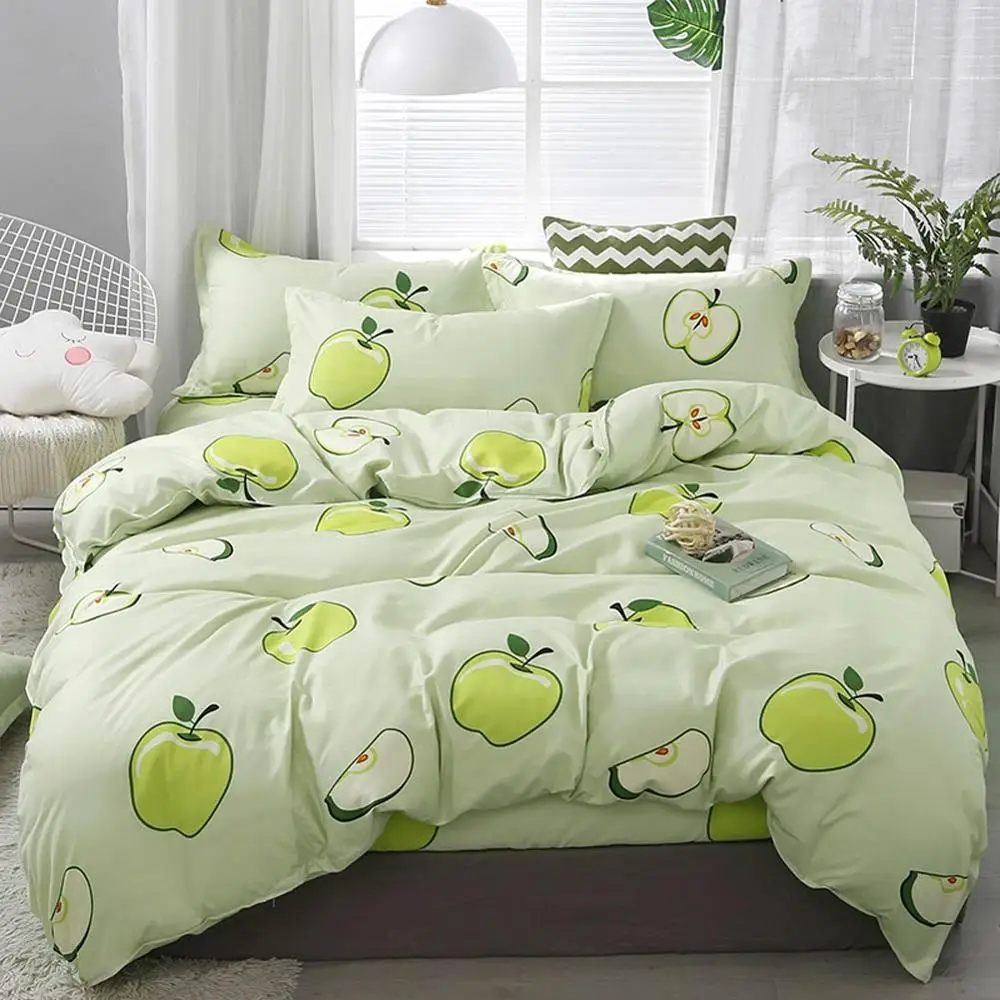 

Svetanya INS Style Bedding Sets Soft Microfiber Bedlinens Twin Full Queen King Duvet Cover Set Flat Sheet Pillowcases