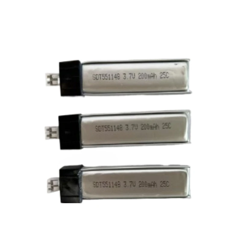 Фото Аккумулятор LiPo 3.7V 200mAh сверхвысокой емкости для радиоуправляемых вертолетов WLtoys V911, V911-1, V911-2 4Ch, 1-5 шт. №3