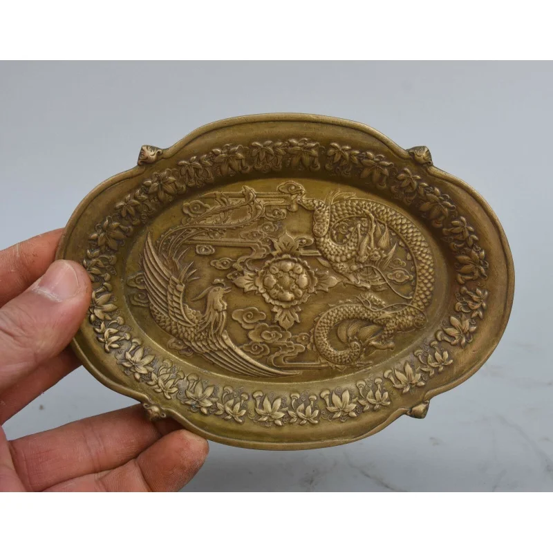 

6 "Mark Chinese Чистая медь и бронза Летающая фотография