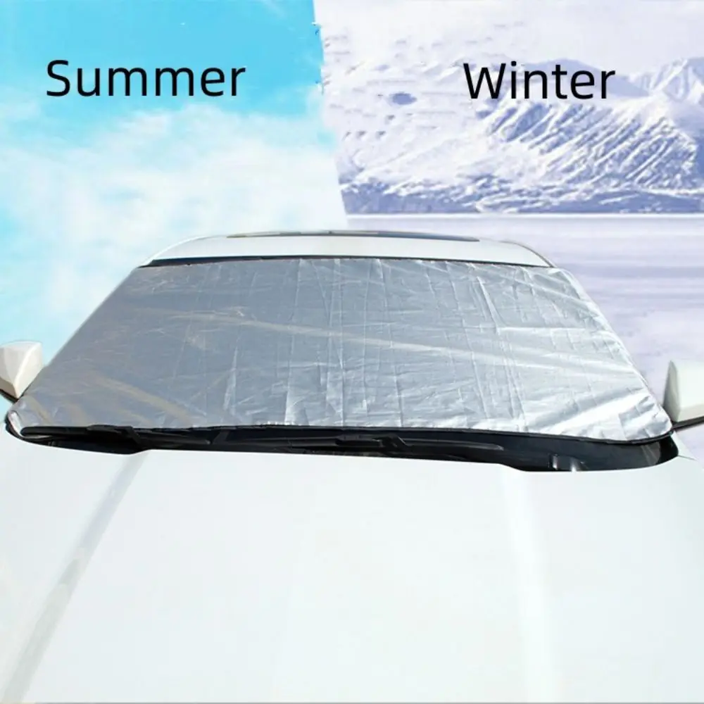 

200*70CM Foldable Anti-theft UV Protection Front Car Windshield Cover Windshield Cover Dust Protection Anti-frost