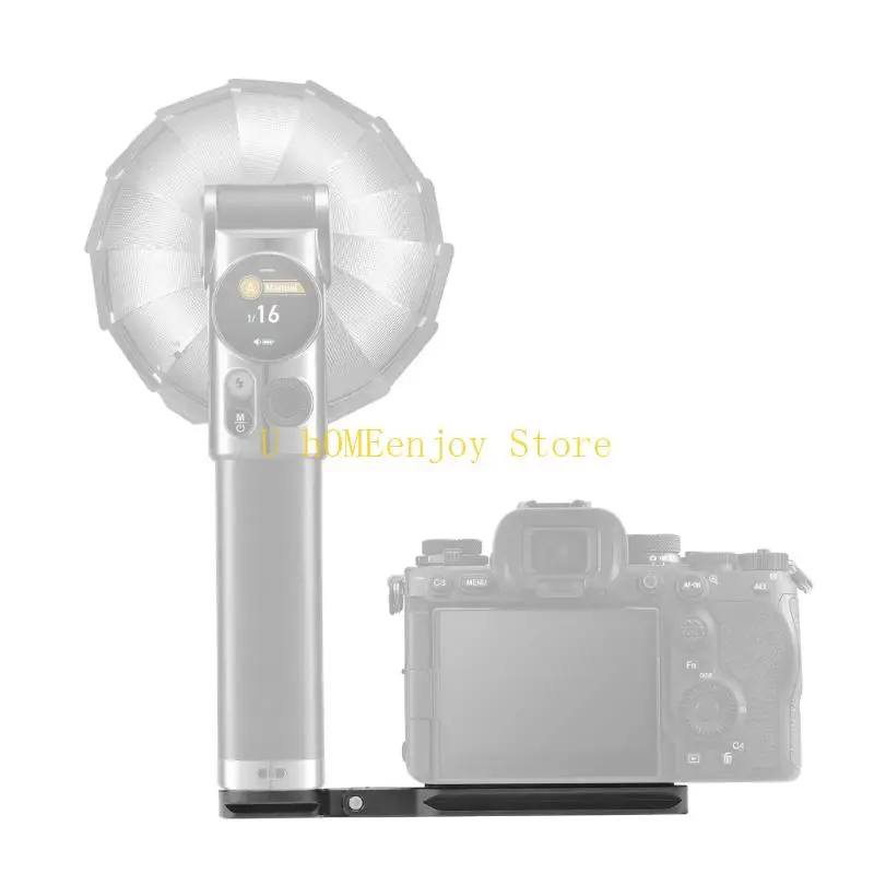 Фото Multoclospose Camera Adapter B0KF с двойными винтами 1/4 -дюймового для Luxmaster Flash для стабильной совместимости штатива №3