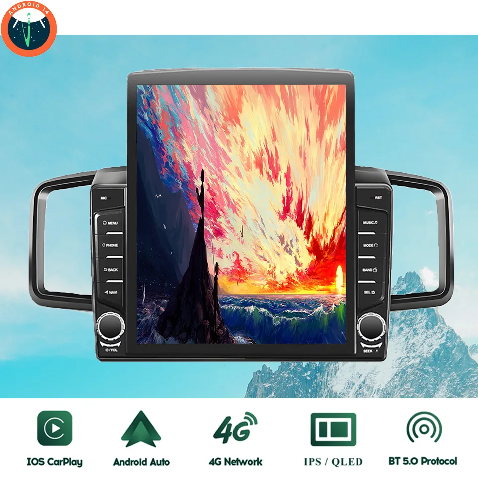 

Для Honda Freed 2008 2010 2012 2016 Carplay Android Auto Автомагнитола Стерео DVD HU Головное устройство GPS-навигационная лента 4G Lte WiFI