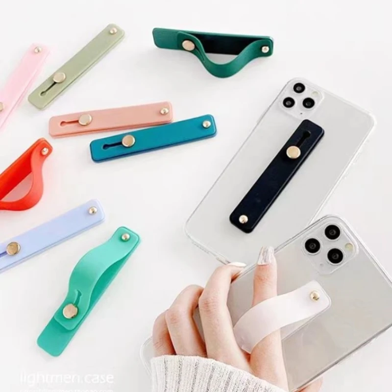 2024 Красочный Ремешок На Запястье Универсальный Держатель PopSocket Подставка Для