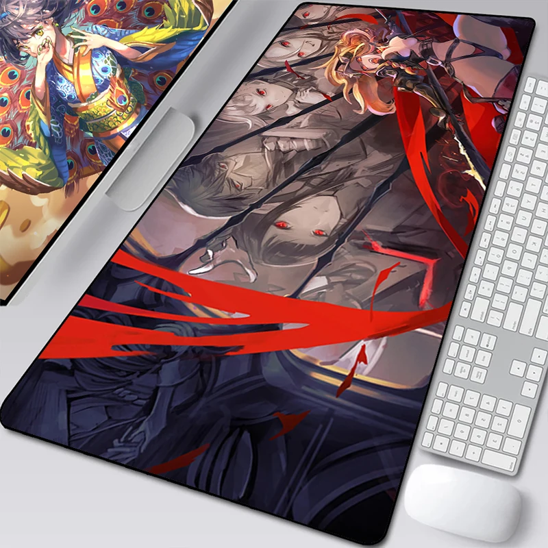 

Gaming Pad Tower of Fantasy Extended Mouse Mat Pads Gamer Pc Accessories Mause Large Keyboard Laptops Rubber Xxl Mausepad Laptop