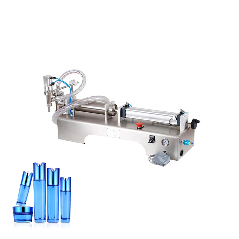 

Single Head Semi-Automatic Single Head Liquid Filling Machine Pneumatic Shower Gel Lubricant Packaging Machine