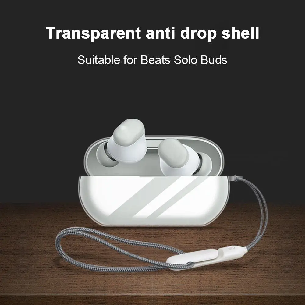 Прозрачные защитные наушники для Beat Solo Buds Bluetooth