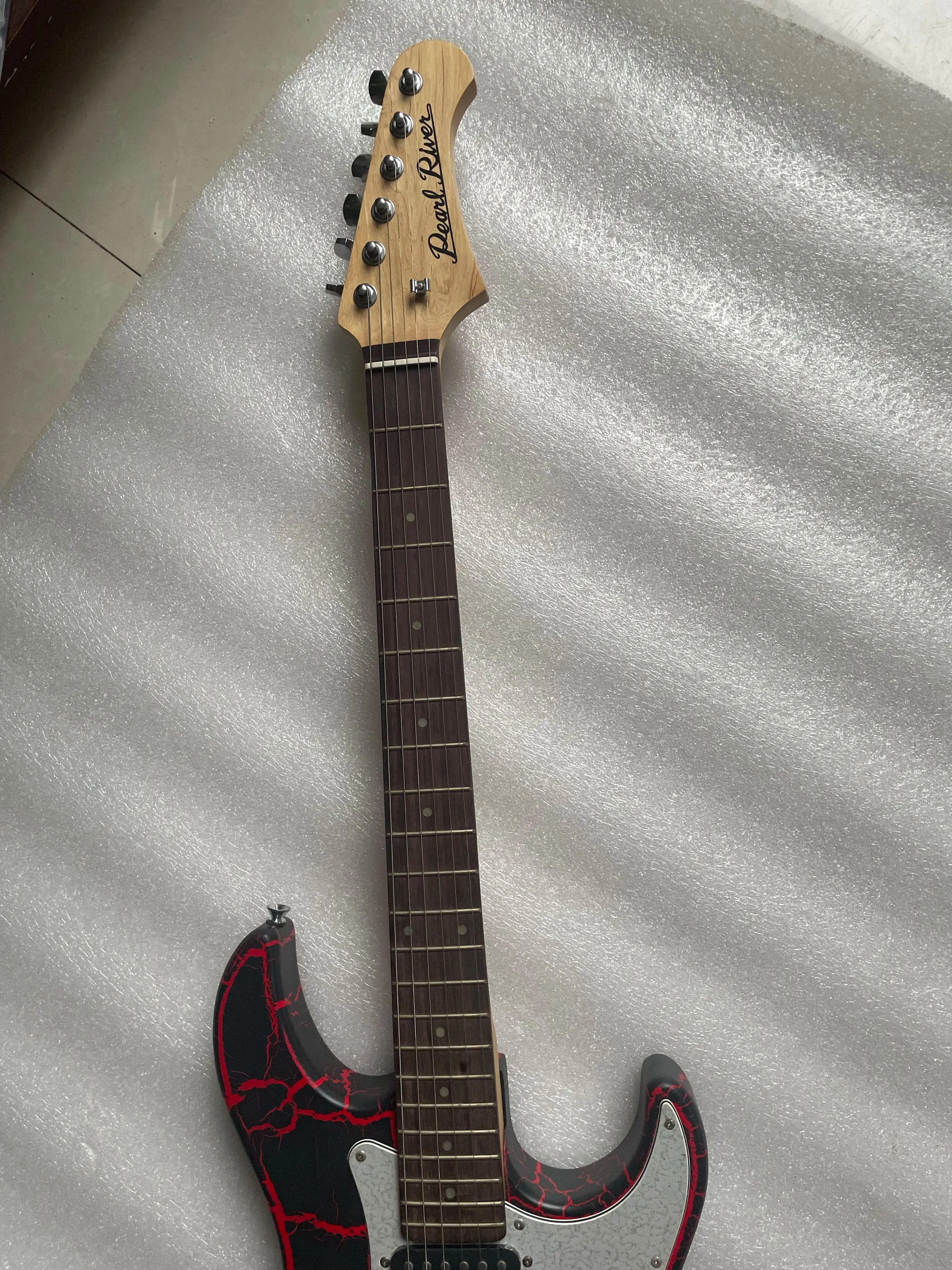 Супер красивая электрическая гитара с твердым корпусом индивидуальный