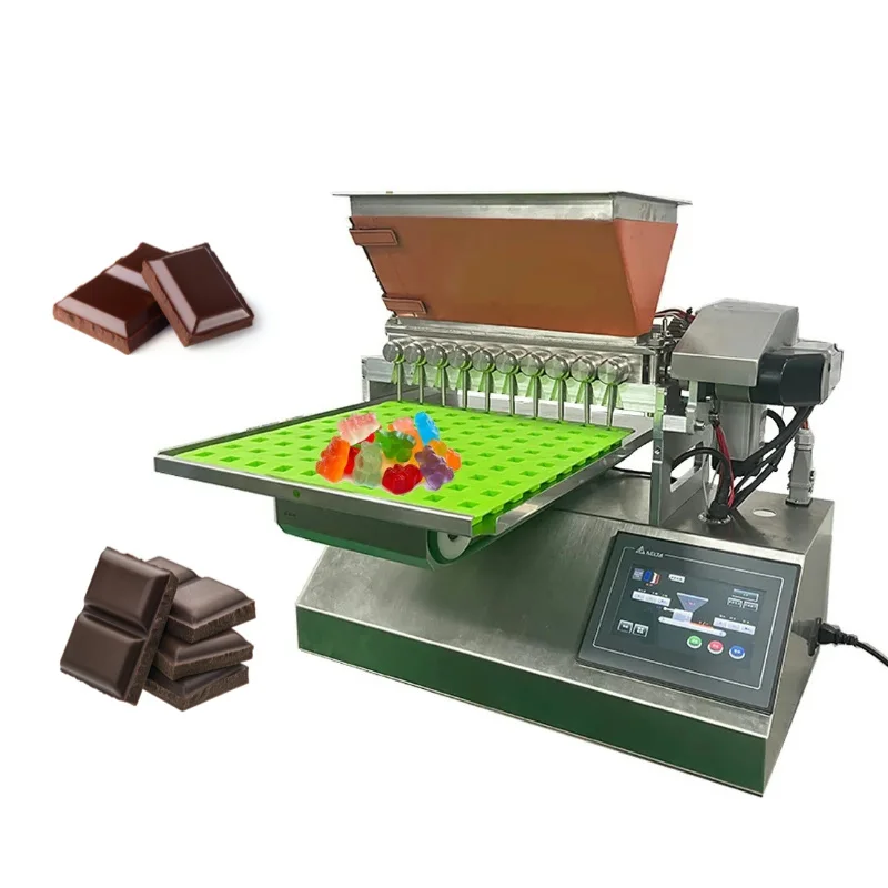 Автоматическая настольная машина для изготовления шоколадных чипсов и капель