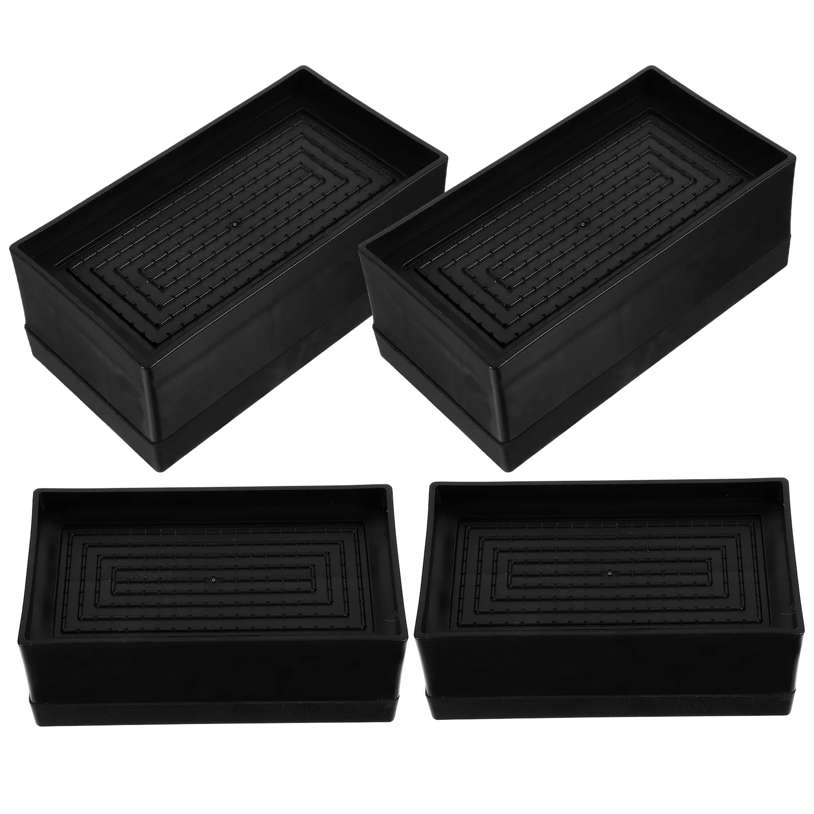 

4pcs Furniture Risers Nonslip Sofa Feet Risers Table Raisers Pads Couch Raisers Chair Bed Raisers