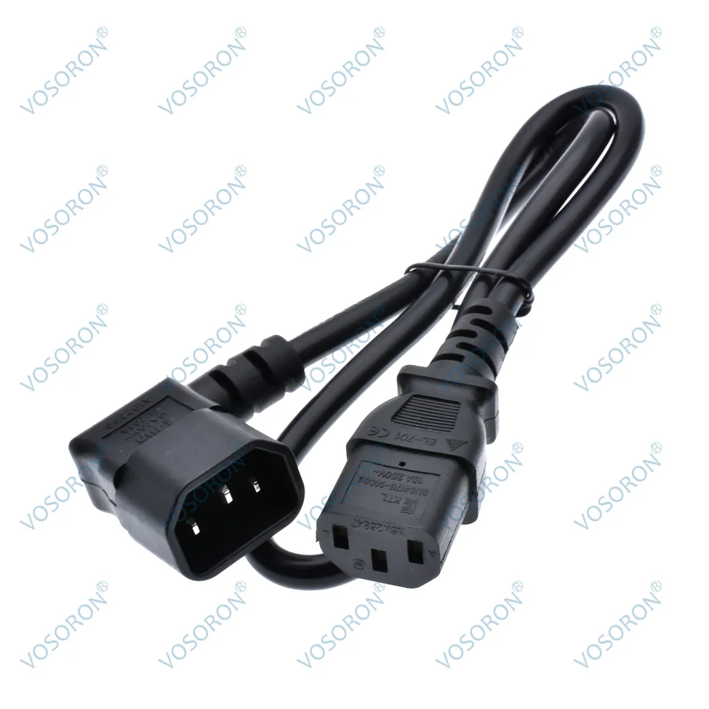 

Удлинительный шнур VOSORON черный 0,6 м IEC 320 C14 - C13