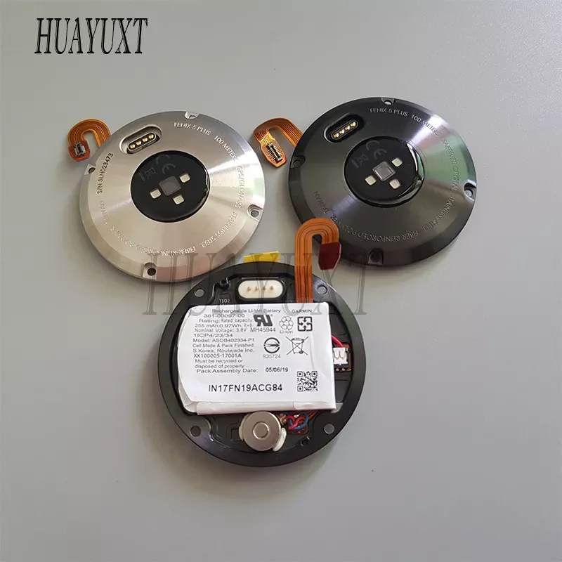 

NEW2023 Multifunctional Sports Back Cover for Garmin 5 Plus Cover With Battery 361-00097-00 Metal Back Case Accessories