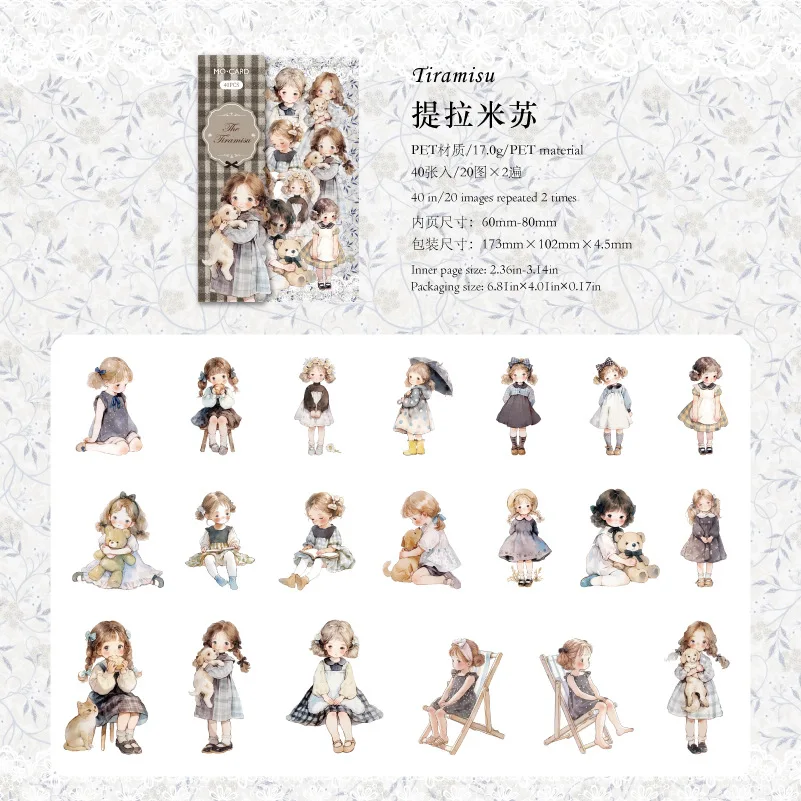 

Набор стикеров Alideco A04-04-05 40 шт.