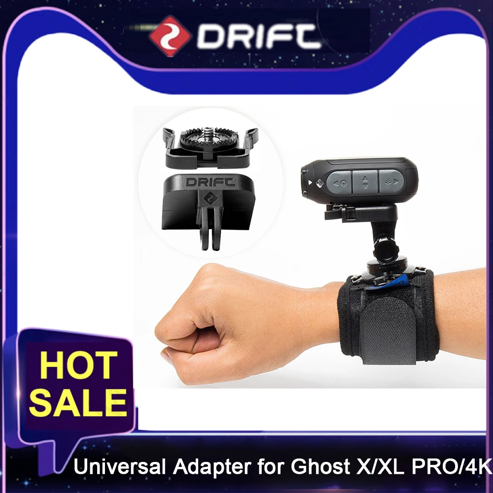 Drift Original Action Camera Universal Adapter for Ghost X/XL PRO/4K/ Connect to Gopro YI EKEN DJI MOUNT Sport Cam Accessories