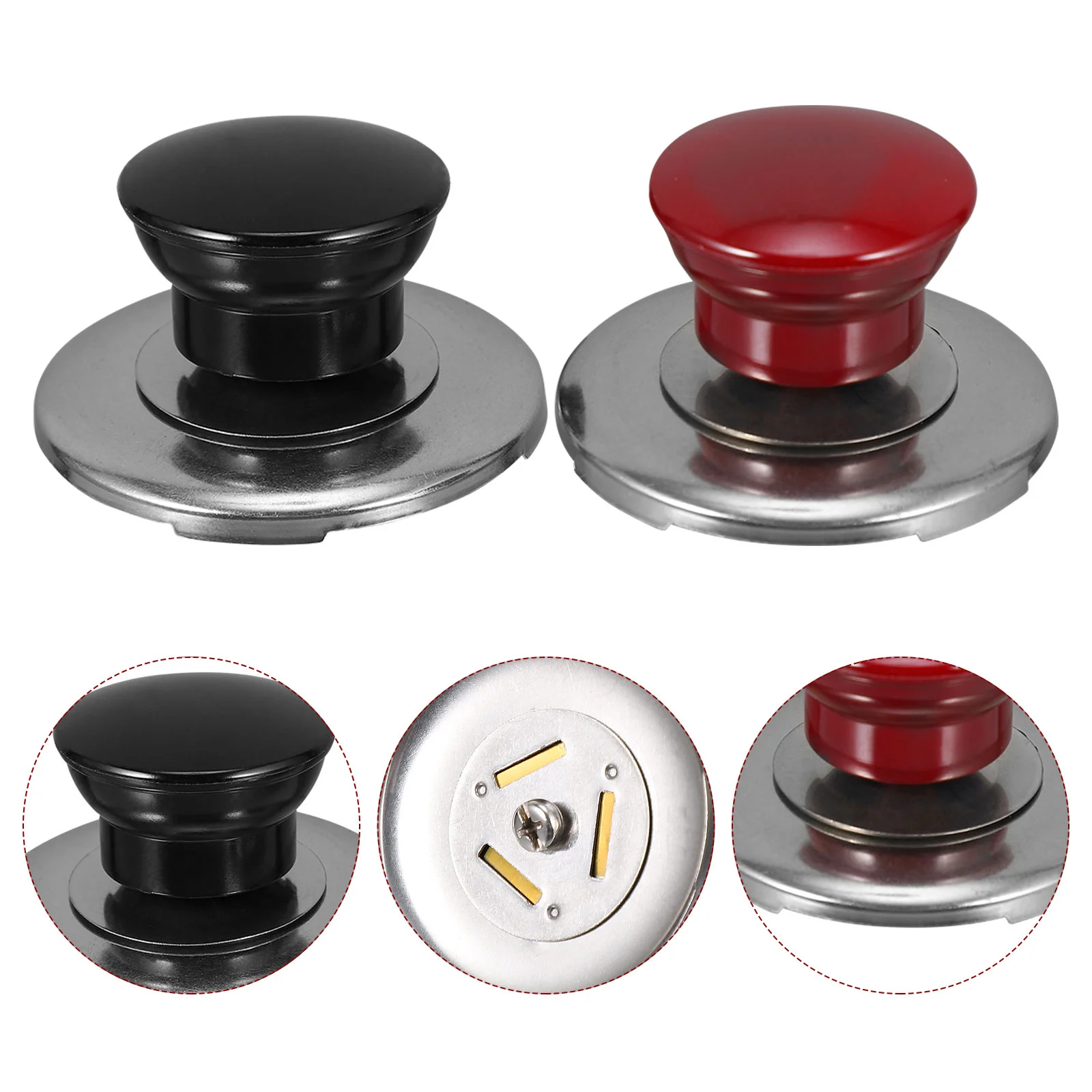 

Boiler Kettle Lid Handles Kitchen Utensils Heating Water Cover Knob Whistling Tea
