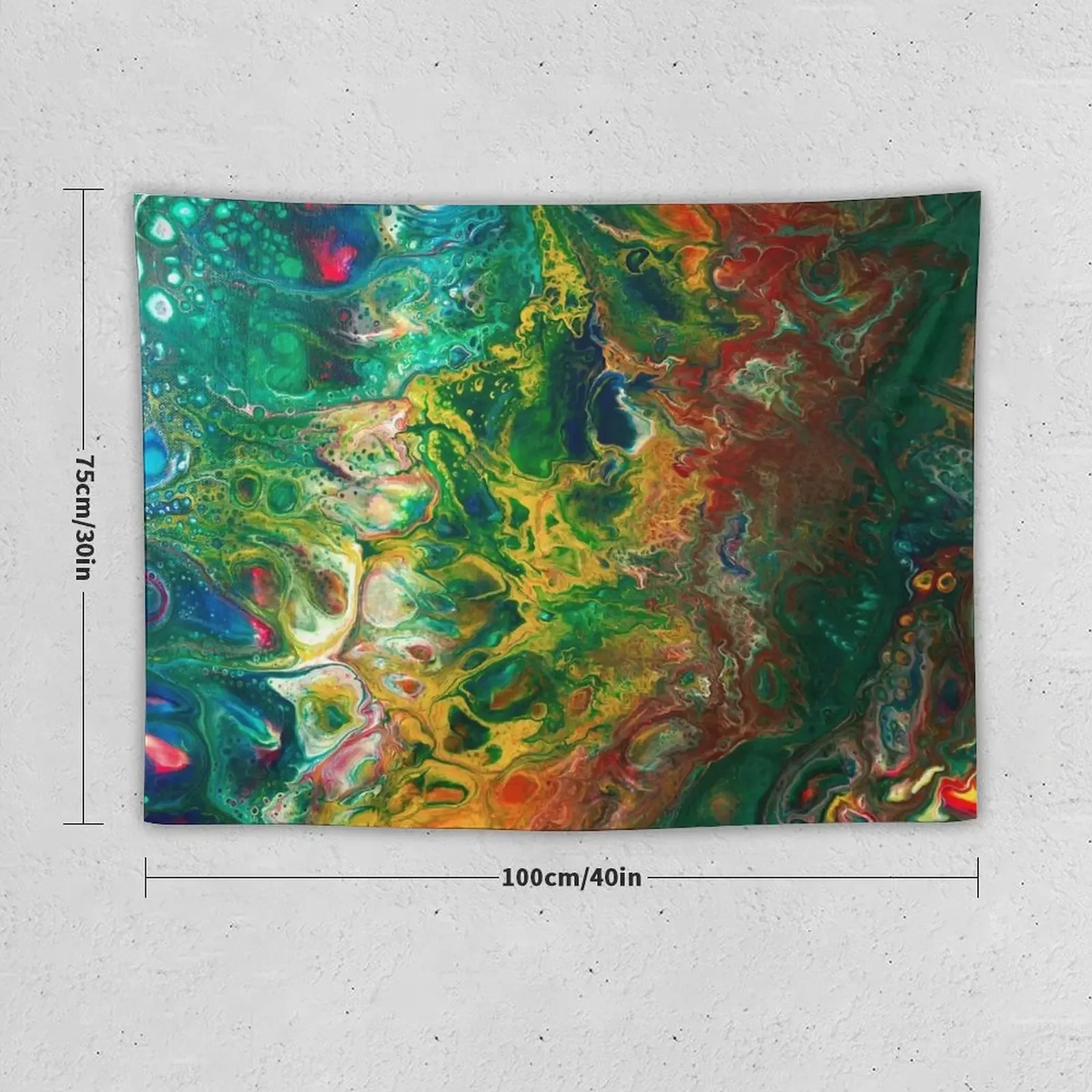 Гобелен Русалка и Морская собака домашний декор комнатный для девочек гобелен