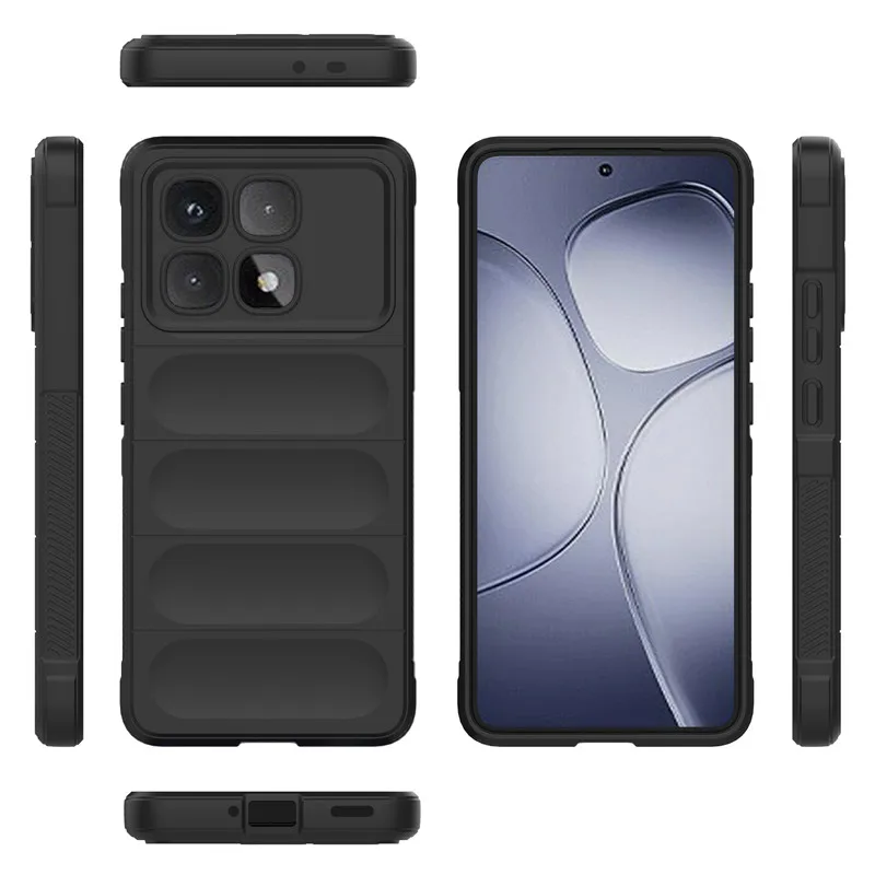 Чехол для Xiaomi Redmi K70 Ультра чехол ультра ударопрочный ТПУ Защитная задняя крышка