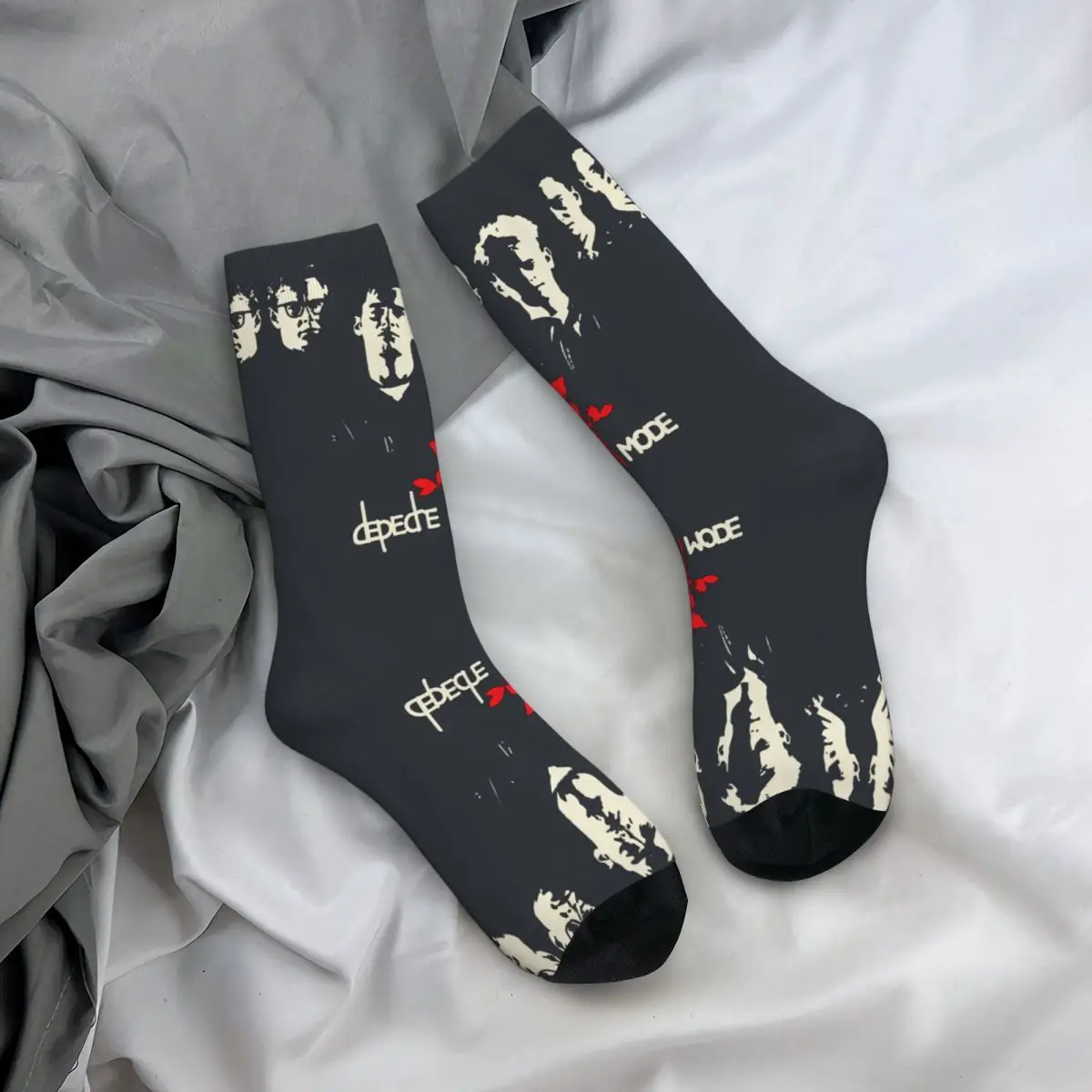 Мужские носки в стиле ретро Depeche хип-хоп модные мужские унисекс Харадзюку с