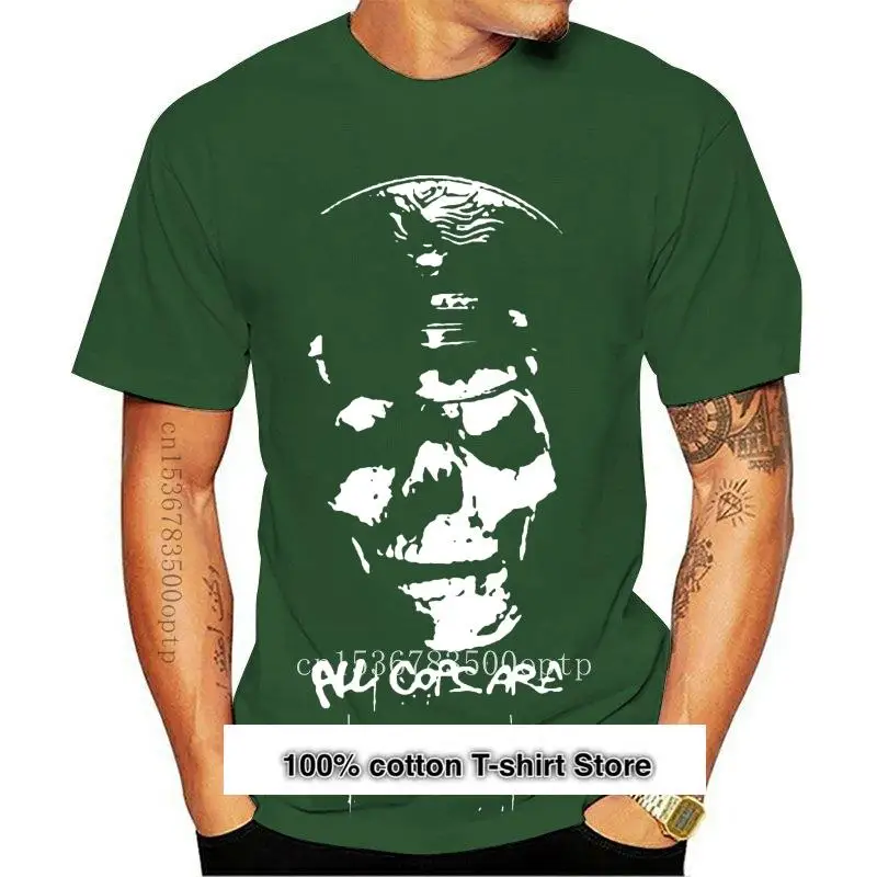

Camiseta ajustada para hombre y mujer, camisa con estampado "ALL COPS ARE", nueva