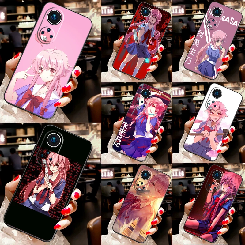 Чехол Mirai Nikki Future Diary Gasai Yuno для Huawei P30 Pro P20 P40 Mate 20 Lite Nova 5T 9 P Smart 2021 Honor 50 |