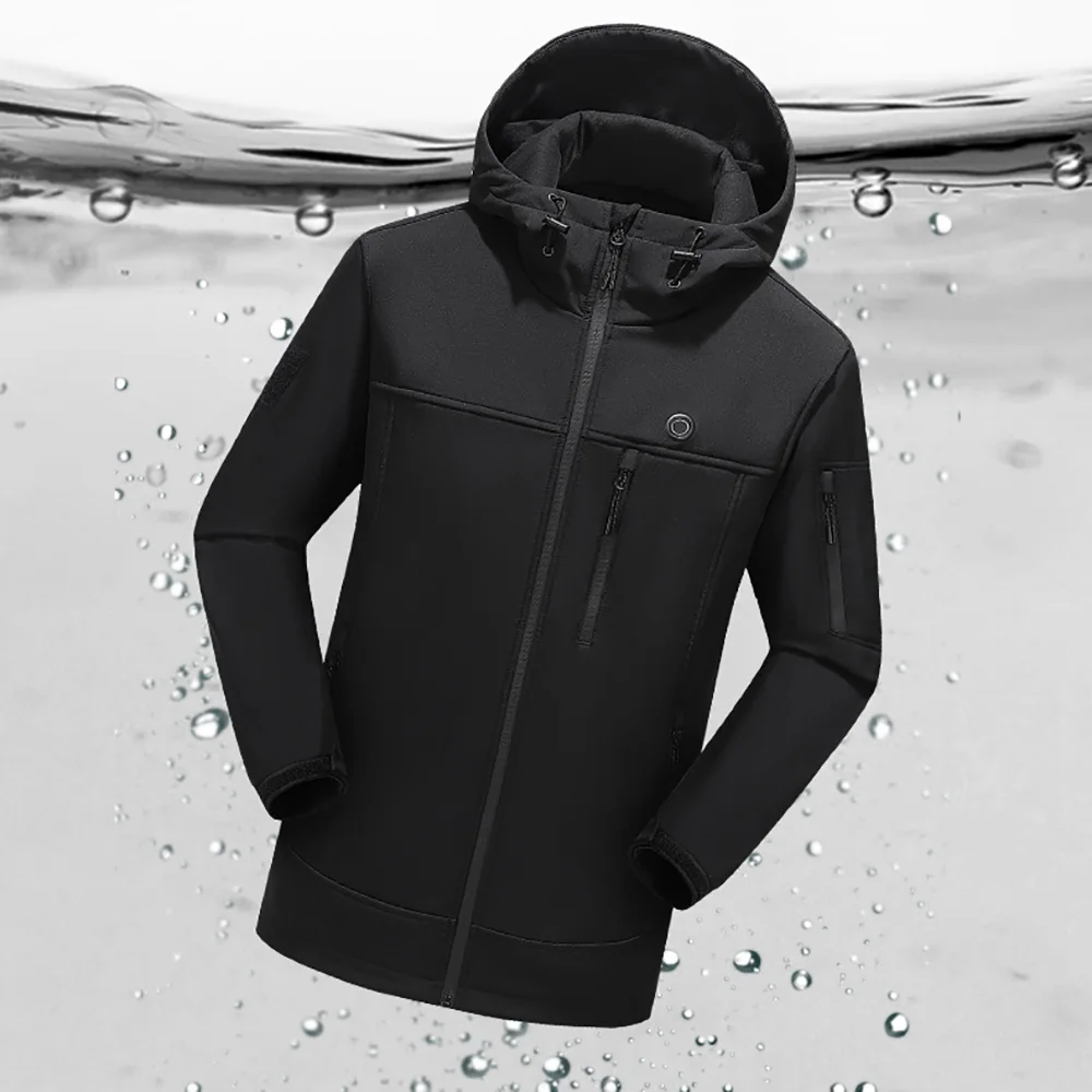 Мотоциклетная куртка с подогревом для мужчин и женщин зимняя USB-зарядкой жилет