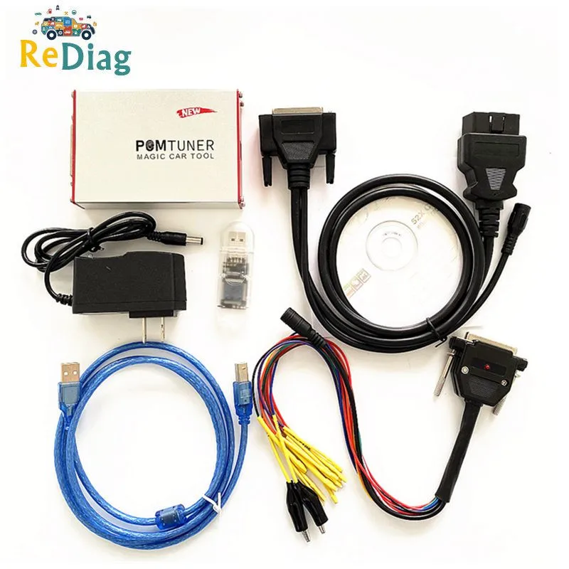 

V1.25 PCMtuner ECU Programmer Support Checksum and Pinout Diagram with Free Damaos and 67 Modules Online Update