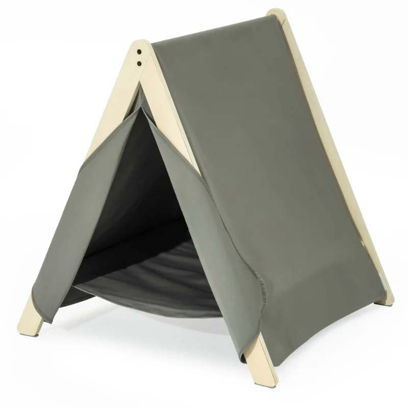 

[Flash Deal]Pet Tent Cat Tent for Indoor Cats Wooden Cat House for Small Pets Easy To Clean and Not Easy To Stick Hair[Us Stock]
