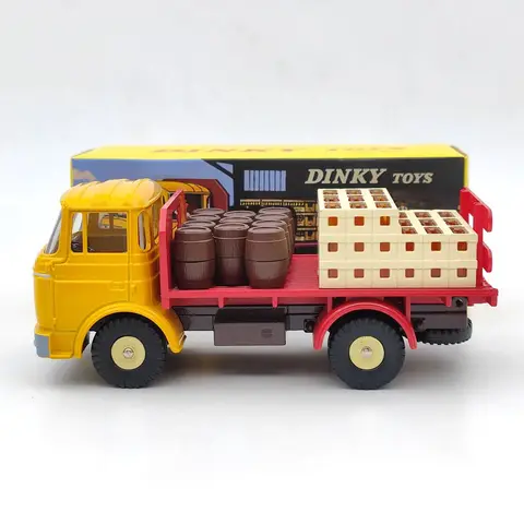 Игрушки Atlas Dinky, коллекция 588 г., блюдо брассеров, Berliet, GAK, грузовик, желтые литые модели автомобилей, коллекция подарков