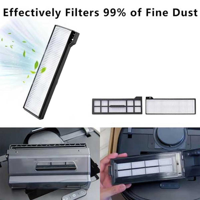 Совместимость с Eufy X10 Pro Omni сменная основная боковая щетка HEPA-фильтр подушечки для