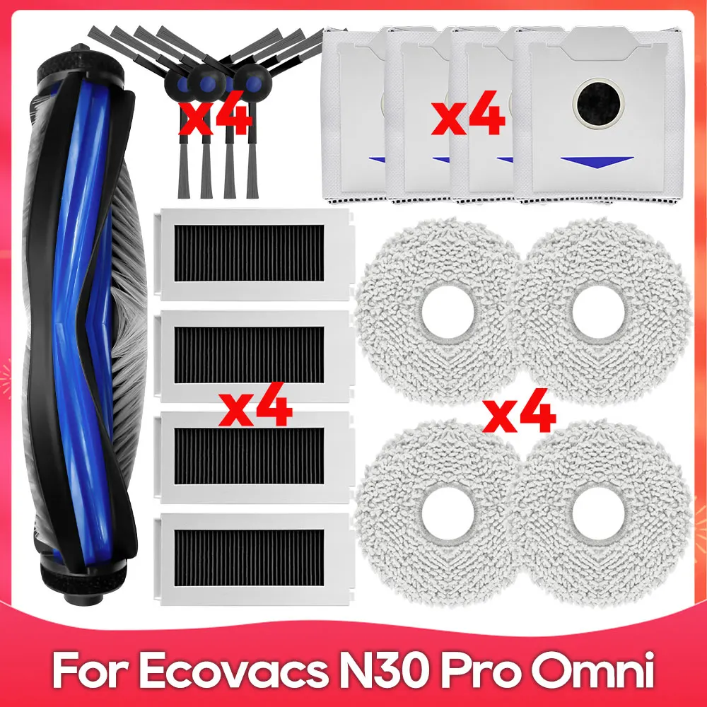 

Комплект запасных частей для Ecovacs Debot N30 Omni / N30 Pro Omni