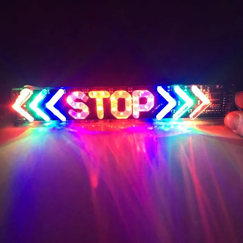 Универсальная фотовспышка для мотоцикла задний фонарь с указателем поворота 12 В