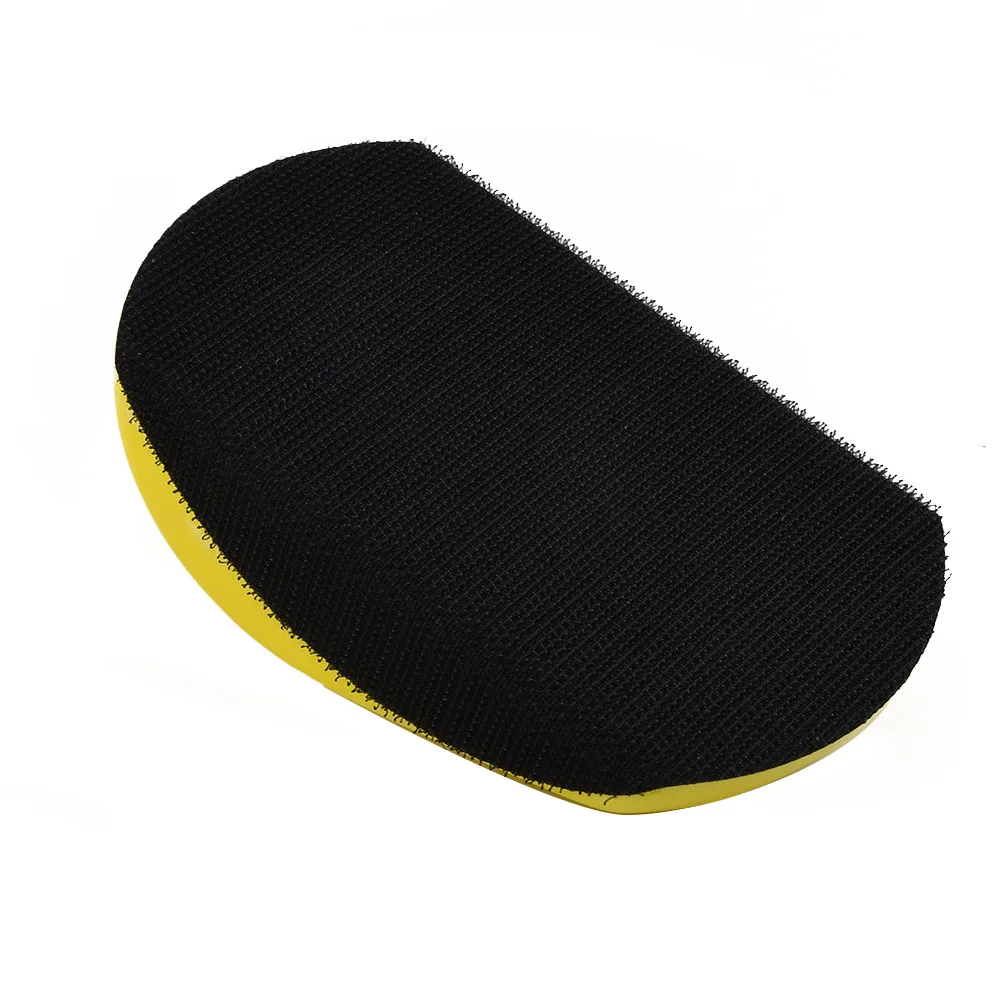 

Foam Sanding Block Polishing Block High Quality Hook Loop Backing Sander Pad Disc Yellow Black For Car Maintenance